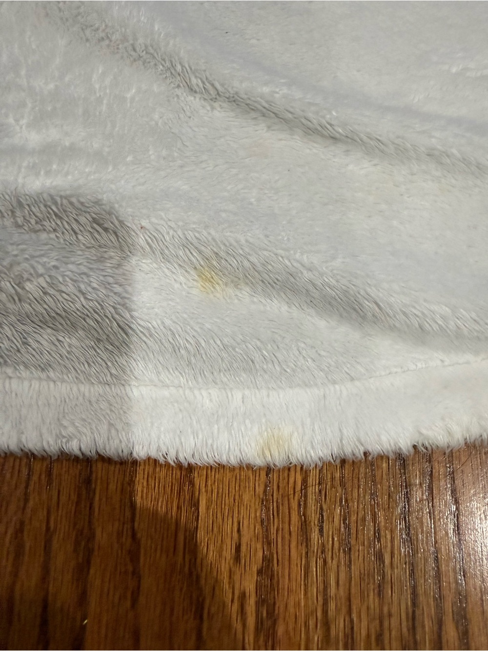 The North Face Cream Plush Fleece Jacket with Black Logo - Picture 5 of 7